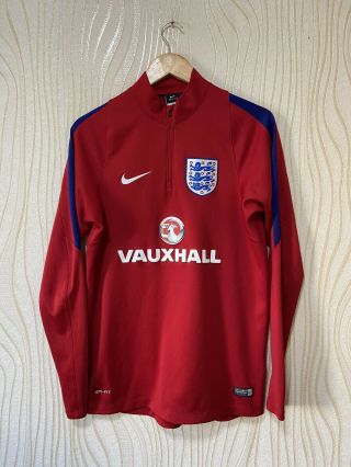 England Training Football Soccer Track Top Jacket Nike 739722 - 688