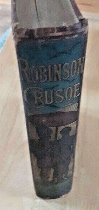 Robinson Crusoe Daniel Defoe with illustrations by JD Watson 1891 2