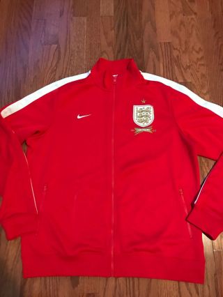 Nike England Russia World Cup Three Lions Mens Jacket X - Large Xl Kane Rooney Ali