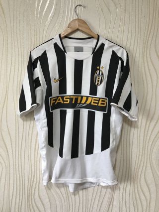 Juventus 2003 2004 Home Football Shirt Soccer Jersey Nike Camiseta