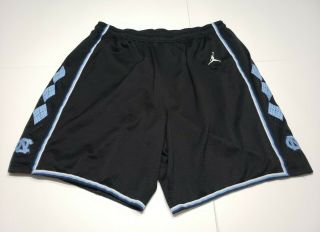 Nike Air Jordan North Carolina Tar Heels Basketball Shorts Size No Drawstring