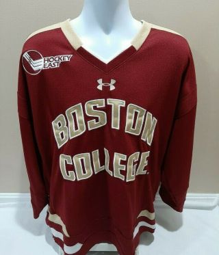 Boston College Eagles Hockey Jersey 2xl Under Armour Hockey East Euc
