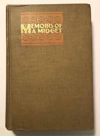 Memoirs Of A Midget By Walter De La Mare 1922