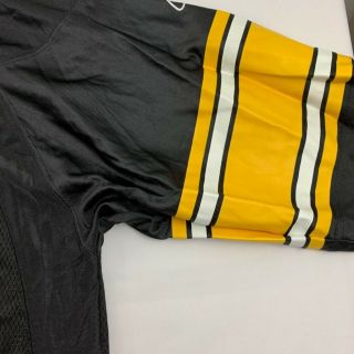 Pittsburgh Steelers Ben Roethlisberger 7 Reebok Mens Jersey Black V Neck XL 3