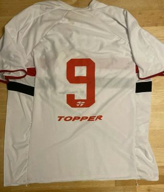 SPFC São Paolo FC LG Jersey 9 Topper Embroidered Mens L Large 3