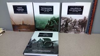 4 Volumes The History Of World War I.  Hardcovers.  Neiberg/jordan A,