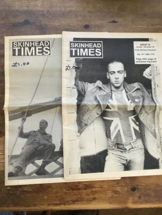 Skinhead Times Issues 12&15 Richard Allen George Marshall Reggae Ska Two Tone