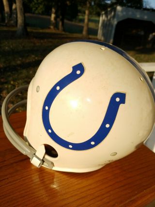 Vintage NFL Baltimore Colts Rawlings Youth Football Helmet 1960s SEARS 2