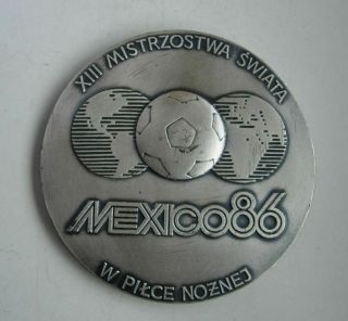 Fifa 1986 Soccer Football World Championship Mexico Polish Poland Medal