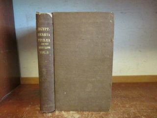 Old Incidents Of Travel In Egypt / Arabia Patraea / Holy Land Book 1837 Ruins,