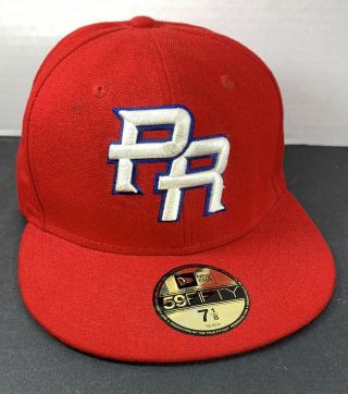 Era 59fifty Puerto Rico World Baseball Classic Fitted Hat Size 7 1/8 Wbc