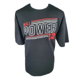 Indycar 500 Will Power Team Penske Apparel Short Sleeve T - Shirt 2xl