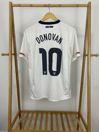 Landon Donovan 10 Usa Usmnt Soccer Dri - Fit Jersey Size M