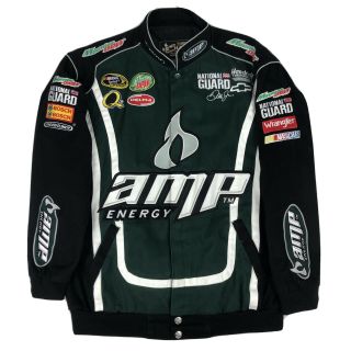 Amp Energy Dale Jr Chevy Racing Nascar Chase Authentics Jacket Men’s Medium