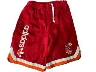 2011 Miami Heat Adidas Red Shorts Men 