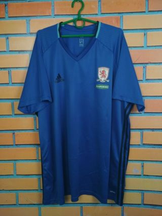 Middlesbrough Jersey Training Adizero Xxxl Authentic Shirt Trikot Adidas Ab3061