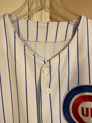 White Chicago Cubs Sewn Customized Baseball XL? Jersey Kenny Powers 55 HBO - MLB 3