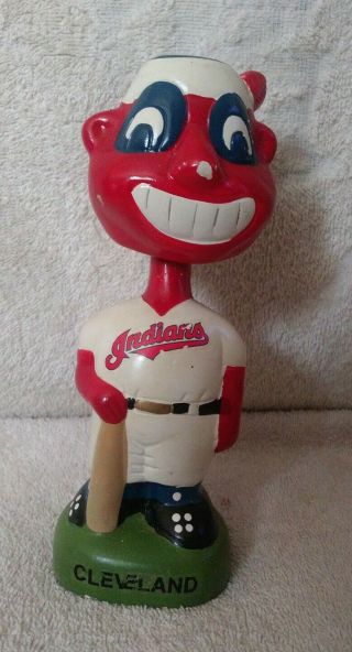 Chief Wahoo Cleveland Indians Bobblehead - Twins Enterprises Mlb - Vintage 1994