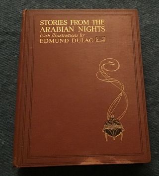 Stories From The Arabian Nights With Illustrations By Edmund Dulac