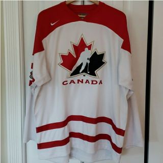 Nike Team Canada Olympic Hockey Jersey Size Xl Iihf Euc