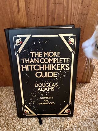 The More Than Complete Hitchhiker’s Guide By Douglas Adams (cat Not)