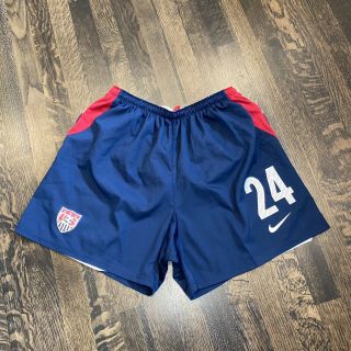 Nike Usa United States National Team Soccer Jersey Shorts Uniform Vtg Mens Large