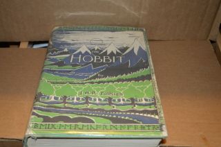 The Hobbit Or There And Back Again J.  Rr.  Tolkien Illustrated 1966 Hardcover Book