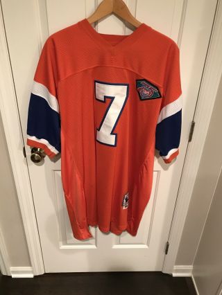 John Elway Denver Broncos Mitchell & Ness 1994 Throwback Nfl Jersey Size 52