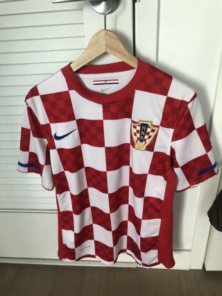 Croatia 2014/2015 Home Football Soccer Jersey Nike Adult Size M Medium Hrvatska