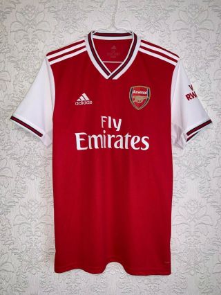 Arsenal Home Football Shirt 2019 - 2020 Adidas Climalite Size M Eh5637