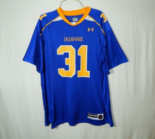 University Of Delaware Ncaa College Football Jersey Under Armour Extra Large Xl