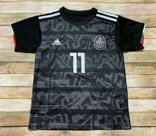 Adidas Mexico Soccer Jersey 2019 - 2020 Carlos Vela Football Youth Large Women Xs