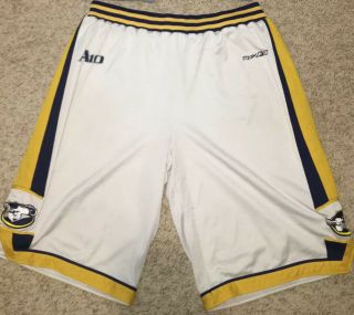 2xl Lasalle University Explorers Authentic Game Worn Basketball Shorts Philly