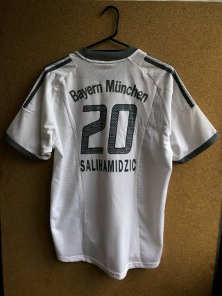 Bayern Munich Away Football Shirt 2002 - 2004 Jersey 20 Salihamidzic Size S