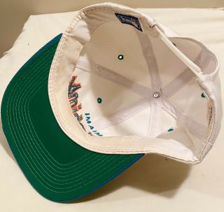 Vintage Miami Dolphins Sports Specialties Script Pinstripe Snapback Hat