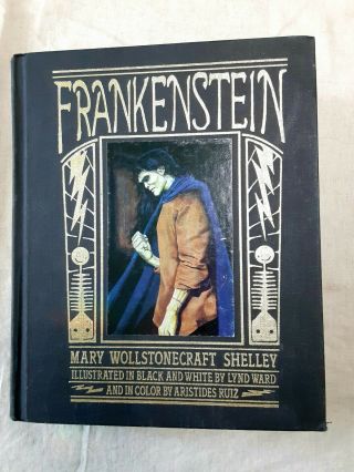 Frankenstein By Mary Shelley,  Illustrated By Lynd Ward 1988 Hb Classic Horror