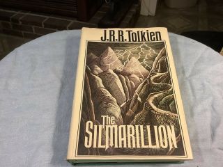J.  R.  R.  Tolkein The Silmarillion 1977 1st American Edition Hardcover