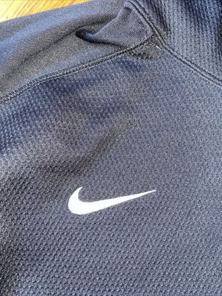 Nike Purdue Indiana Therma - Fit Black Hoodie Sweatshirt Mens Size XL 3