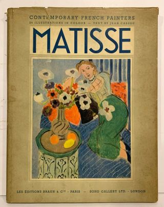 Paintings And Drawings Of Matisse Book Signed By Artist Eleanora Kissel 1939