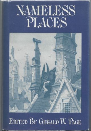 Gerald W Page / Nameless Places First Edition 1975