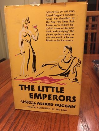 The Little Emperors By Alfred Duggan (hardcover/ Dust Jacket)