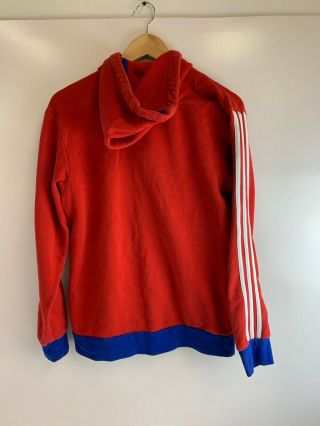 adidas FC Bayern Munich Red Anthem Full Zip Hooded Jacket Men’s Medium GUC 2
