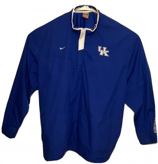University Of Kentucky Nike 1/4 Zip Long Sleeve Pullover Men 