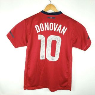 Nike Dri Fit Mens Size Xl Usa Soccer Authentic 10 Donovan Jersey 009304283