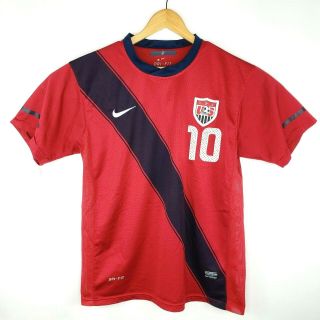 Nike Dri Fit Mens Size XL USA Soccer Authentic 10 Donovan Jersey 009304283 2