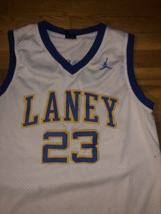 Michael Jordan 23 Laney High School Jersey Men Size Medium 3