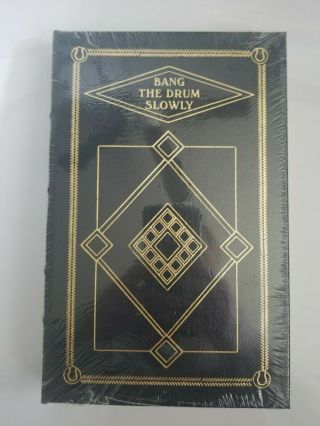 Easton Press Bang The Drum Slowly By Mark Harris Baseball Leather Bound