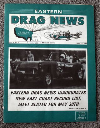Eastern Drag News May 15,  1964 Vol 3 No 7