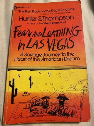 Fear And Loathing In Las Vegas - Hunter S Thompson - Popular Library 1971 Rare