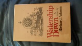 Watership Down Richard Adams Hardcover 1972 Dj In 2nd Print